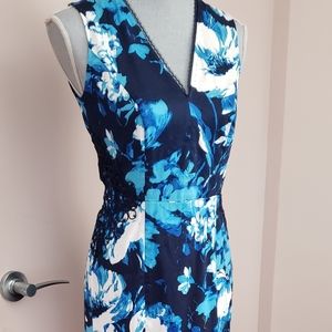 BNWT KARL LAGERFELD  COTTON BLUE DRESS